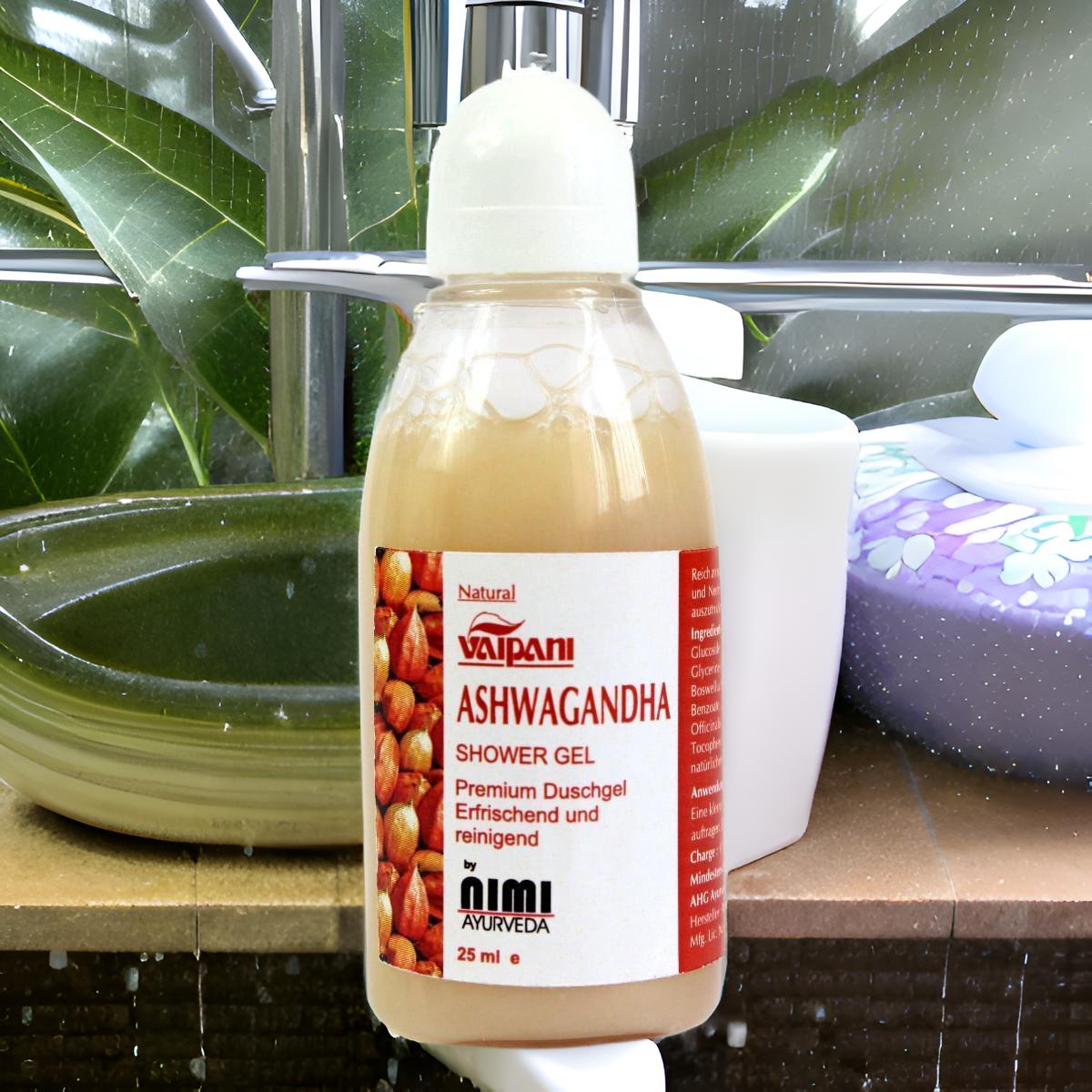 Ashwagandha Duschgel Premium, 25 - 200ml | Körperpflege | Vaipani